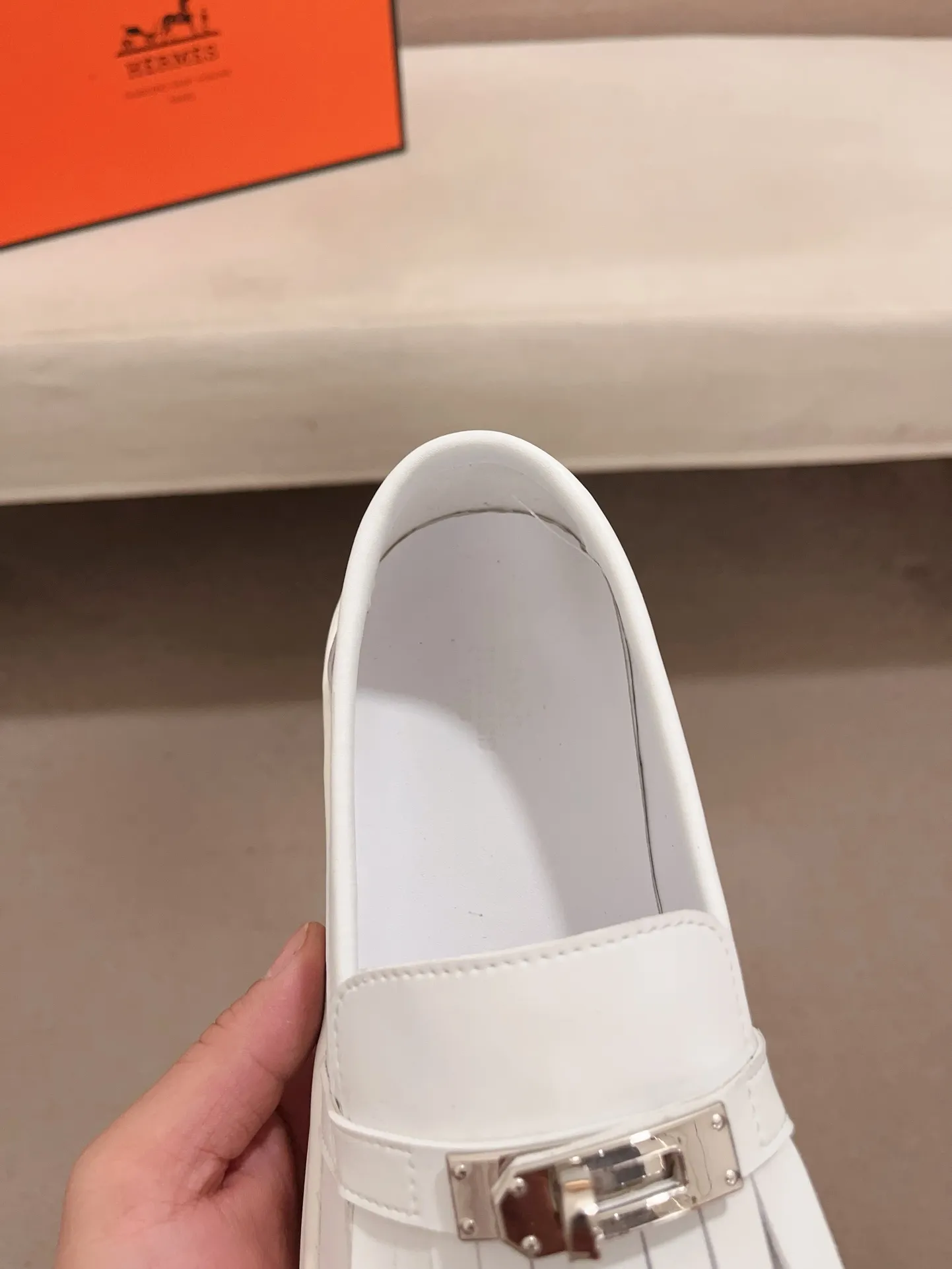 Men's clothing and shoes💰: 420💰《HERMES》【Classic Original Version】Hermès; Top 🔝 Purchasing Agency 🔍🔍Men's latest 🇺🇸 counter sales simultaneously, original ▲▲cowhide imported from Italy ▲▲Exquisite workmanship (Italian 🇮🇹Imported water-dyed 🐂cowhide lining) sole: original sole provided by the original factory, ⚠️exclusive double-layer activity·TPR·rubber·combined molded outsole; Code number: 38-44 (45/46 can be customized, non-refundable)